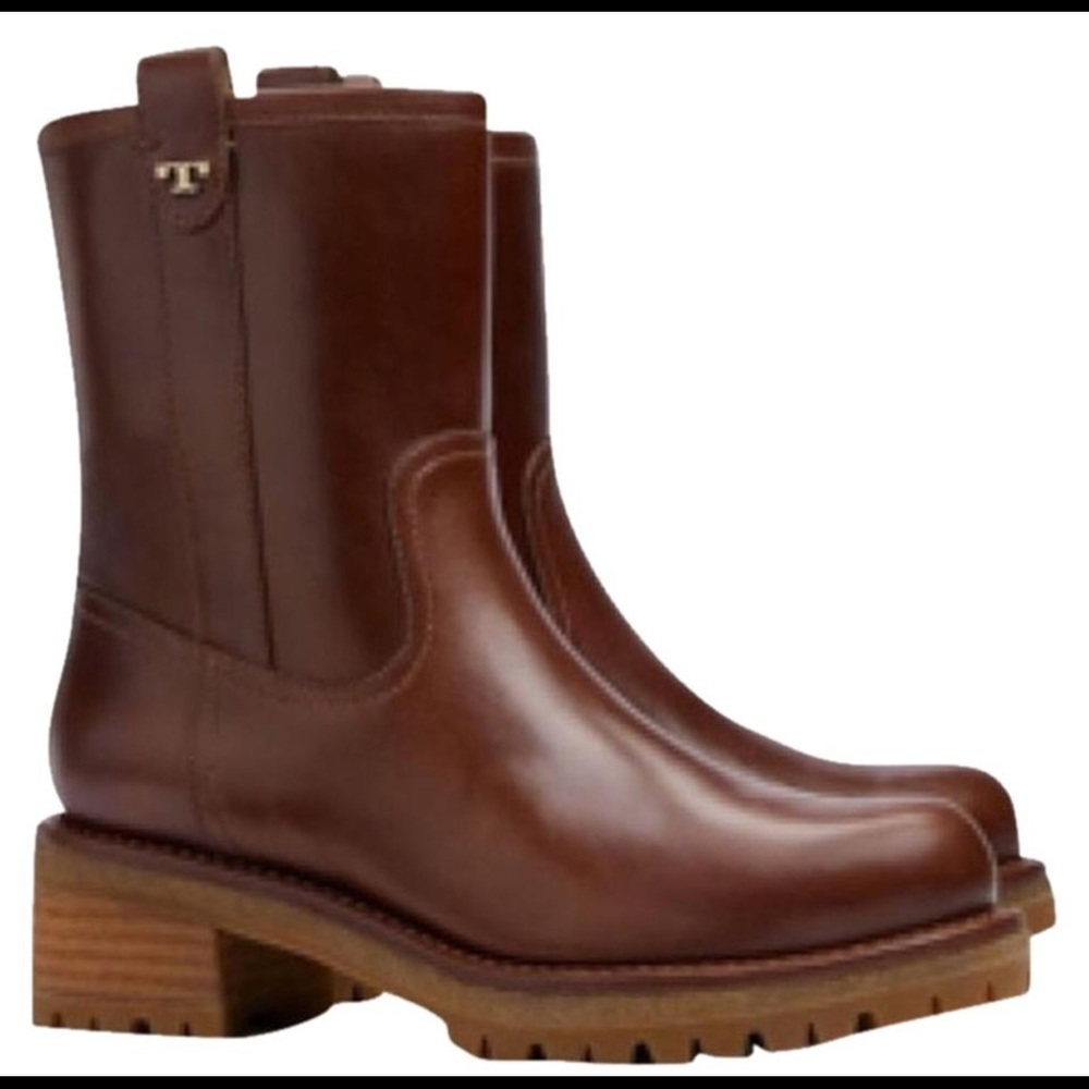 TORY BURCH FOSTER BOOTS - 10